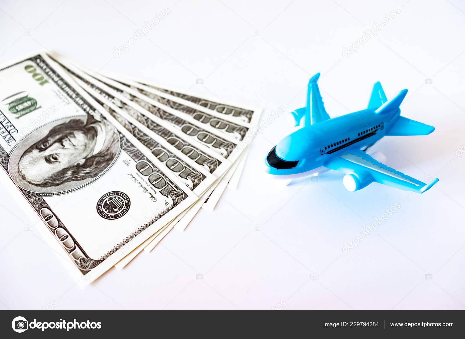 blue toy plane