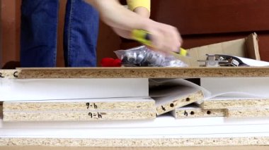 Kadın openinig/açma plastik ambalaj farklı bağlantı elemanları, bağlantı parçaları ve firniture montaj montaj için garnitür