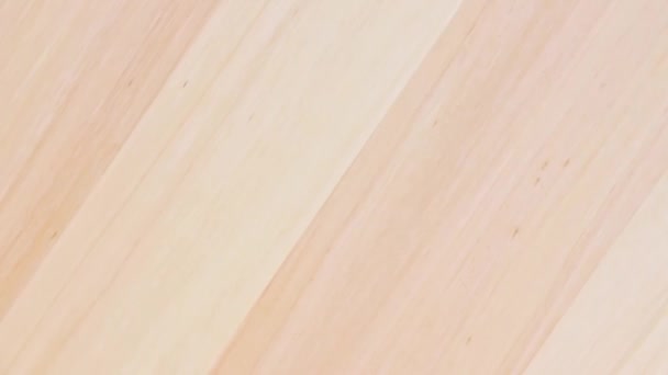 Light brown wooden surface texture rotation background — Stock Footage Light brown wooden surface texture rotation background Video Clip