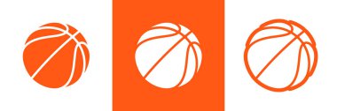 Basketbol logo vektör simge streetball
