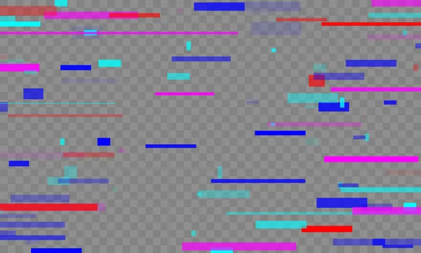 Glitch efekt wektor streszczenie tło — Wektor stockowy