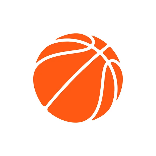 Логотип баскетбола векторный стритбол — стоковый вектор