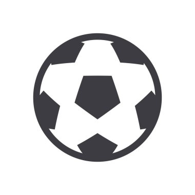 Futbol simge vektör futbol spor oyunu