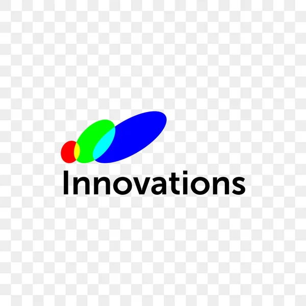 Innowacje firmy wektor kolor koła ikona — Wektor stockowy