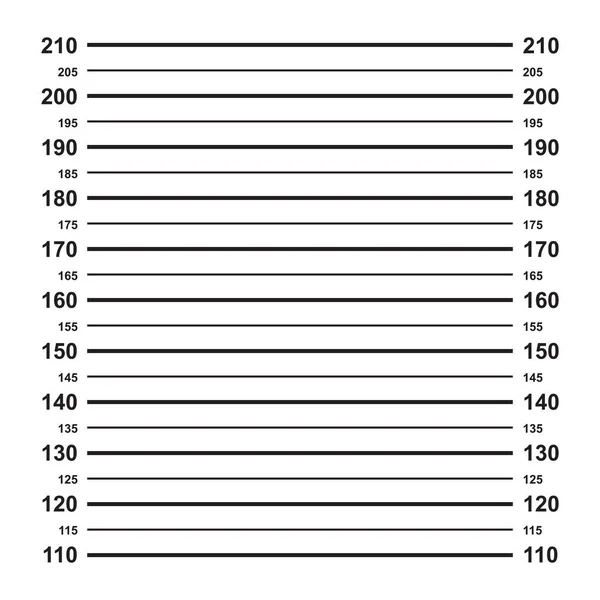 Police mug shot vecteur lineup arrière-plan — Image vectorielle