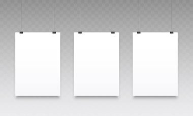 Poster örnekler vektör galeri fotoğraf asılı beyaz