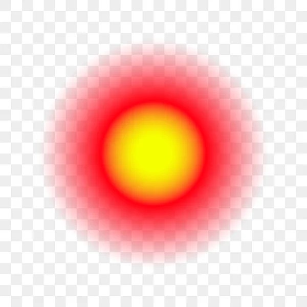 Біль червоного кола медицина біль точка вектор значок — стоковий вектор