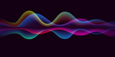 Ses dalgası ses hattı veya darbe arka plan