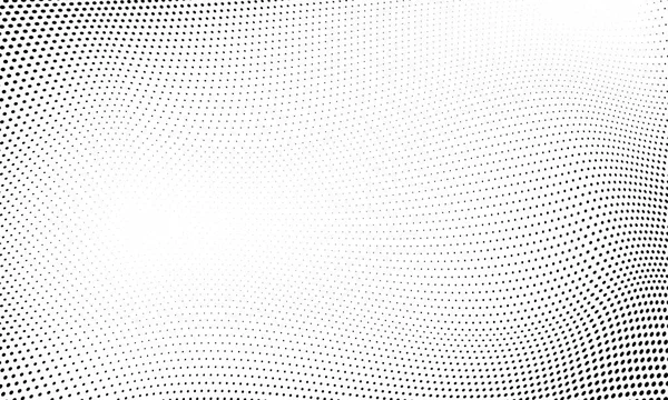 Dot patrón de onda de medio tono fondo abstracto — Archivo Imágenes Vectoriales