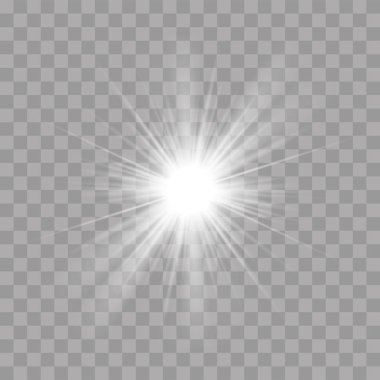 Işık ışınları radiance flaş güneş yıldız efekti Parlatıcı