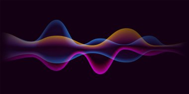 Ses dalgası ses hattı veya darbe arka plan