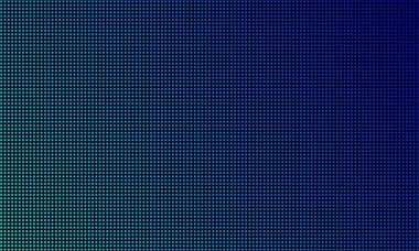 Led video duvar ekran doku arka plan. Vektör mavi ışık Led diyot gradient, dijital video ekranı