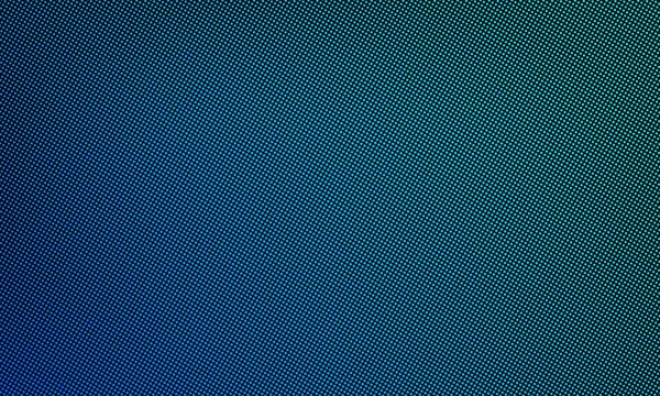 Pantalla de pared de vídeo led textura de fondo. Patrón de gradiente de malla de punto led de luz azul digital vectorial — Vector de stock