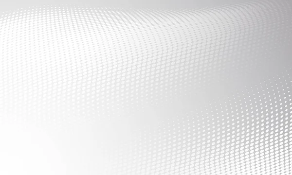 Branco cinza moderno brilhante meio tom de fundo. Design gráfico digital vetorial, padrão de onda de movimento, fundo de apresentação de efeito de textura —  Vetores de Stock