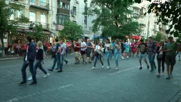 Kijów Ukraina Maja Uefa Champions League Final Pucharu 2018 Real — Wideo stockowe