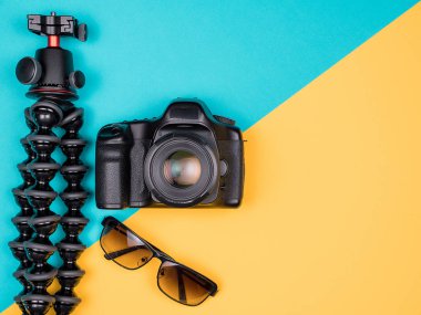 Yaz tatili için Gezgin blogger seti