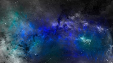 Soyut alan sahne Bulutsusu