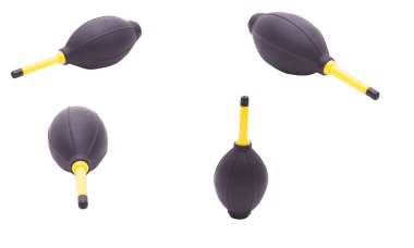 Hava üfleyici izole beyaz arka plan üzerinde