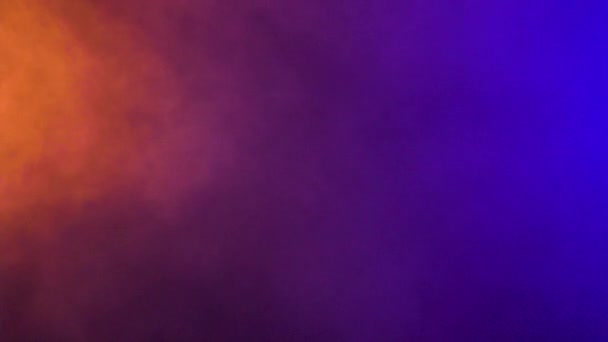Nubes dinámicas y abstractas en movimiento de humo colorido — Vídeos de Stock