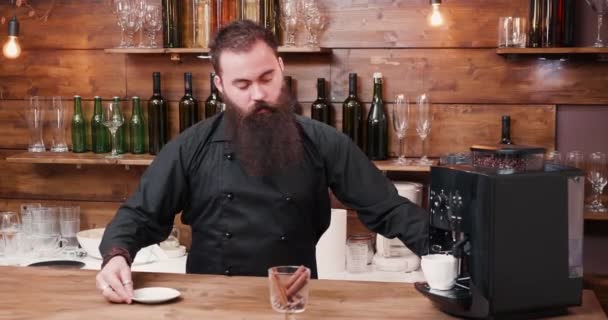 De perfecte koffie — Stockvideo