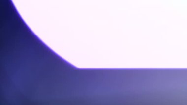 Lens parlama efekti yaratan soğuk soyut ışık şekli