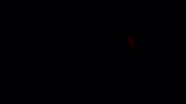 黑色背景上华丽的灯光元素 — 图库视频影像