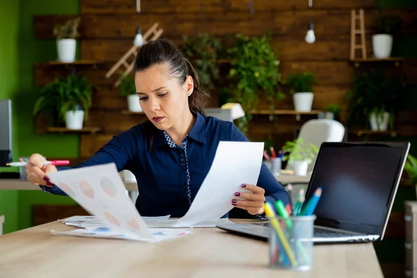Takım lideri yıllık raporu okudu. Şirket başlat