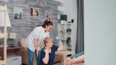 Terapistle egzersiz.