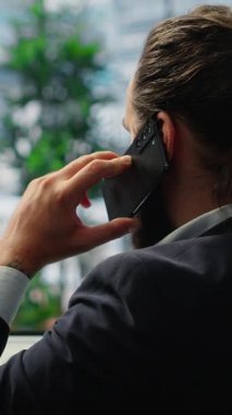 Vertical Video CEO engages in a phone call briefing with investor and sharing insight on sales analytics, discussing about a potential investment for growth. Partnership opportunities and ideas