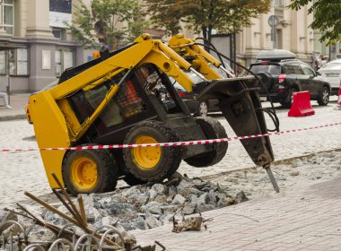 Sarı İnşaat makineleri tamir ve İnşaat için