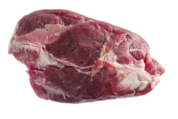 Um pedaço de carne fresca close-up — Fotografia de Stock