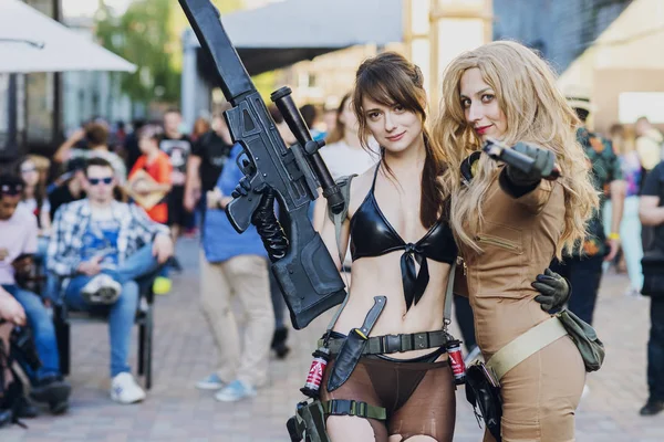 22 Eylül 2018 Kiev, Ukrayna, sanat bitki platformu. modern pop kültürünün Comic Con Festivali,