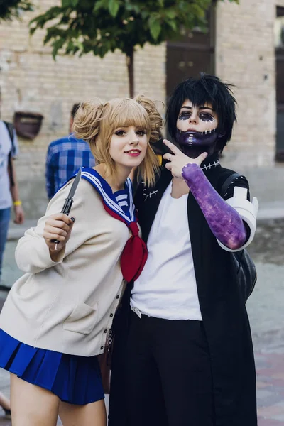 Festival de la cultura pop moderna COMIC CON Ucrania septiembre 22, 2018 Kiev, Ucrania, Art Plant Platform . —  Fotos de Stock