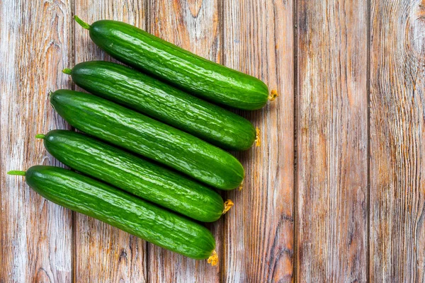 Cetrioli verdi per insalata — Foto Stock