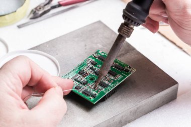 Elle lehim çipleri elle lehimleme