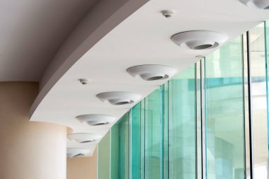 İçerideki havalandırma başlıkları.