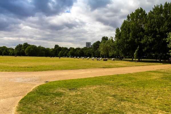 Büyük Yeşil Park Merkezi Londra Ngiltere — Stok fotoğraf