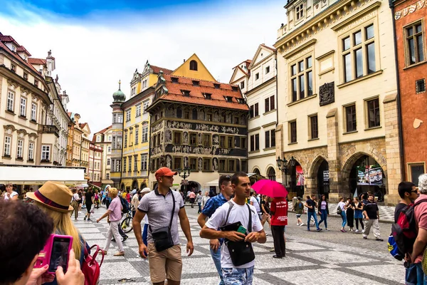 Prag, Çek Cumhuriyeti-Temmuz 23, 2017: 