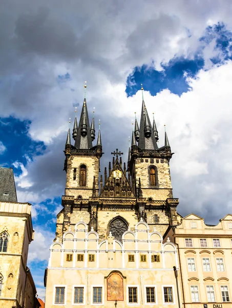 Kilise Our Lady Tyn Prag Çek Önce — Stok fotoğraf