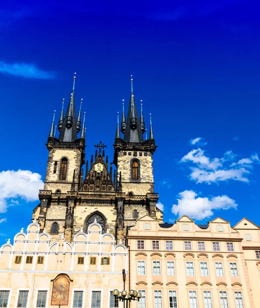 Церковь Нашей Дамы Перед Тыном Фагге Чехия — стоковое фото