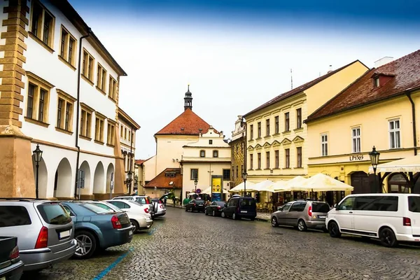 Prag Tschechische Republik 2017 Alte Straße Prag Morgen Innenstadt Europäisches — Stockfoto