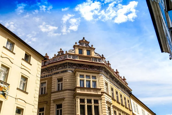 Antigua Calle Praga Mala Strana Praga República Checa — Foto de Stock