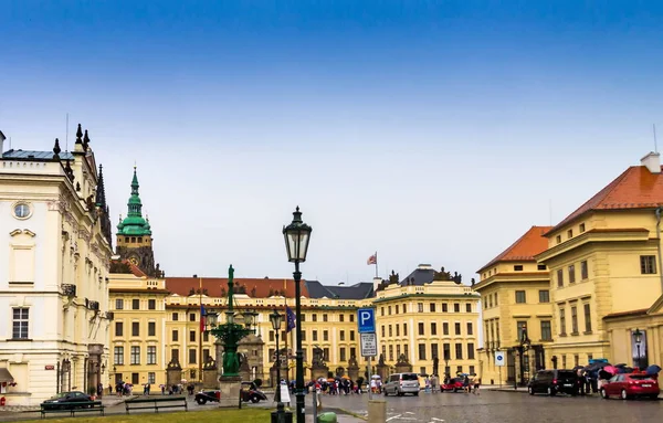 Castillo Praga Ahora Residencia Oficial Del Presidente República Checa Castillo —  Fotos de Stock