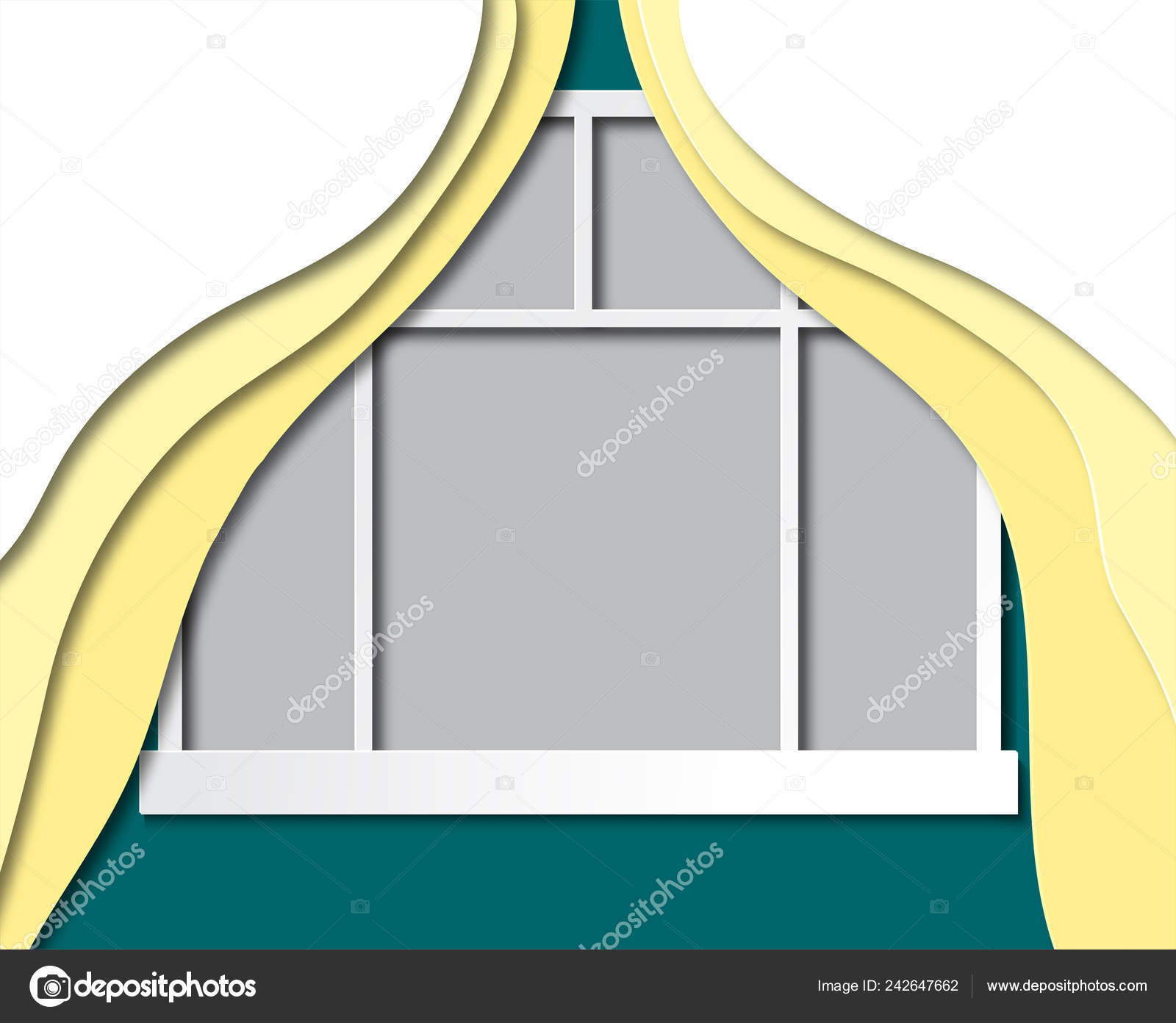 window template house curtains view room design add your own room design template