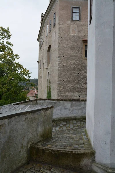 Nisch Slottet Staden Tjeckiska Krumlov — Stockfoto