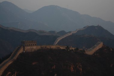 Büyük Çin Seddi görünümü