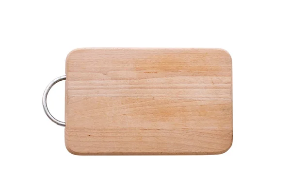 Cutting board isolated on white background — Stock Photo, Image