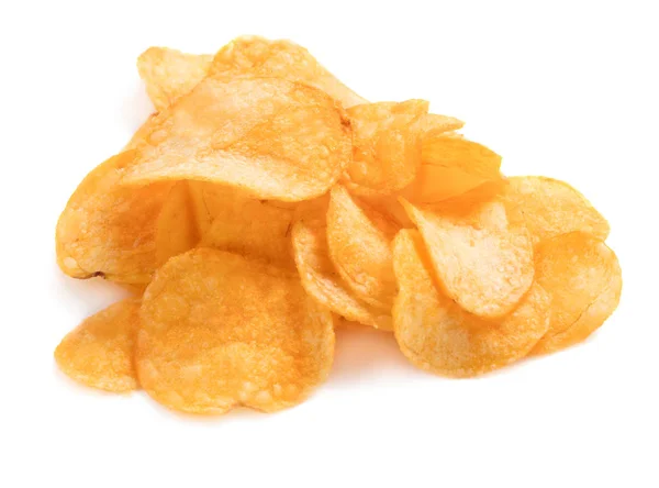 Batatas fritas isoladas — Fotografia de Stock