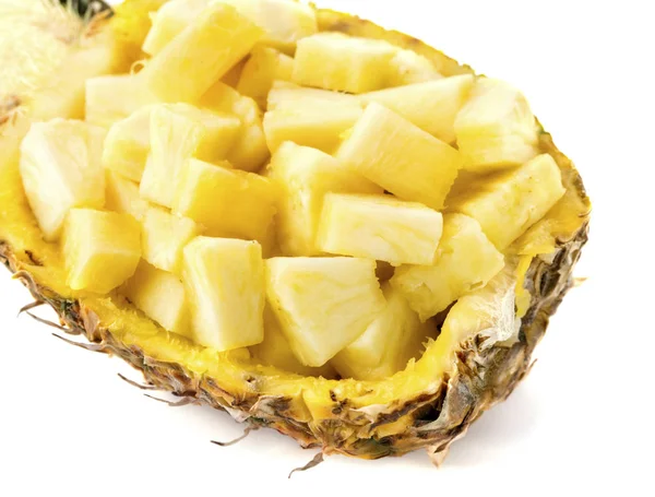 De helft van ananas — Stockfoto