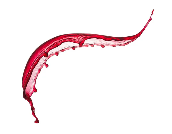 Red wine splash — Stock Photo, Image